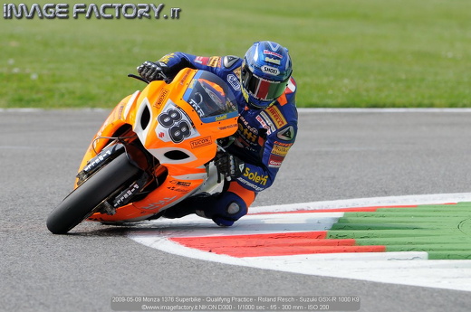 2009-05-09 Monza 1376 Superbike - Qualifyng Practice - Roland Resch - Suzuki GSX-R 1000 K9